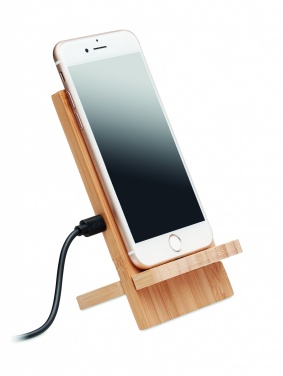 Logo trade corporate gifts image of: Wireless charger stand 10W
