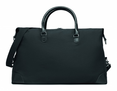 Logo trade promotional gifts image of: Weekend bag in canvas 340gr/m²