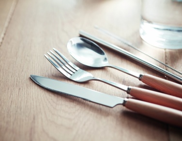 Logotrade advertising products photo of: Cutlery set stainless steel