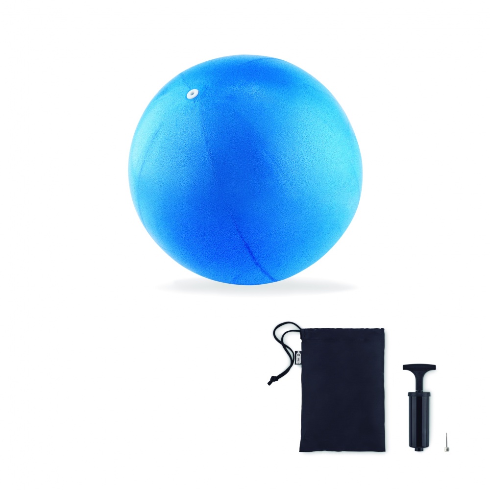 Logo trade promotional products picture of: Small Pilates ball with pump