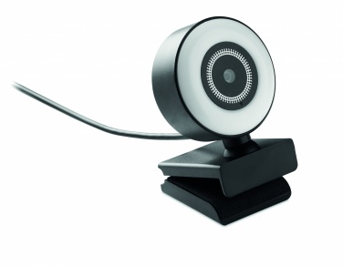 Logotrade promotional merchandise photo of: 1080P HD webcam and ring light