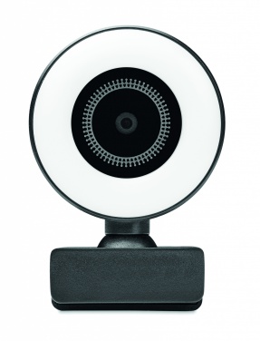 Logo trade promotional gifts picture of: 1080P HD webcam and ring light