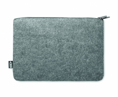 Logotrade corporate gift picture of: RPET felt zipped laptop bag