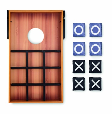 Logo trade promotional product photo of: Double sided MDF game set
