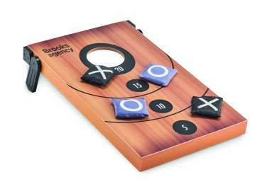 Logotrade promotional item image of: Double sided MDF game set