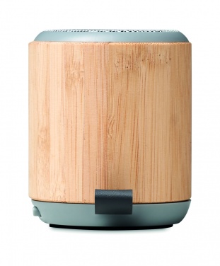 Logo trade promotional products image of: 5.3 wireless bamboo speaker
