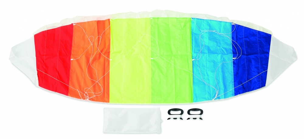 Logo trade promotional product photo of: Rainbow design kite in pouch