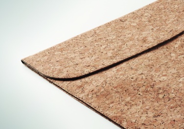 Logo trade advertising products image of: Cork laptop bag magnetic flap