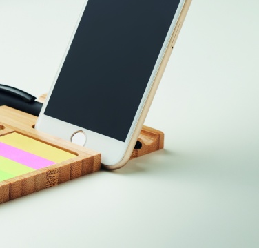 Logotrade advertising product image of: Bamboo desk phone stand