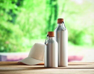 Logotrade promotional item picture of: Aluminium bottle 400 ml