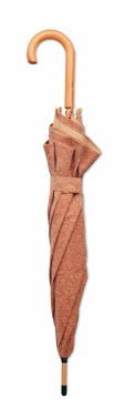 Logo trade corporate gifts picture of: 25 inch cork umbrella