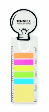 Logo trade business gift photo of: Seed paper bookmark w/memo pad