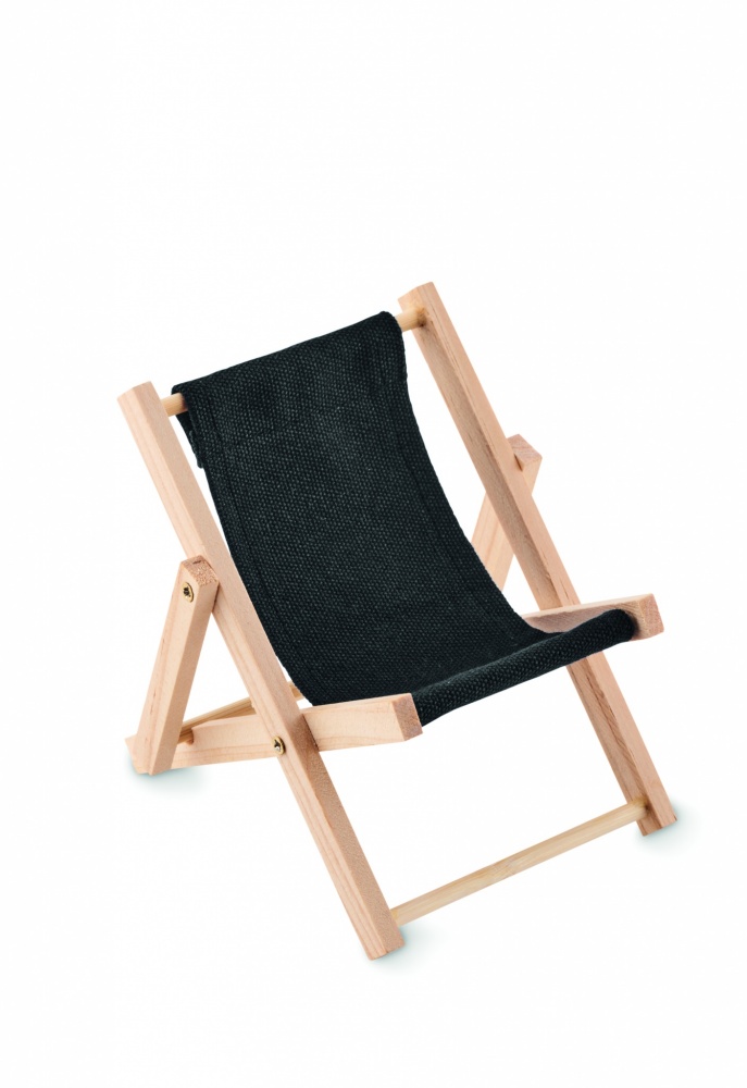 Logotrade promotional product picture of: Deckchair-shaped phone stand