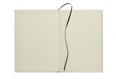 Logotrade promotional products photo of: A5 grass notebook 80 lined