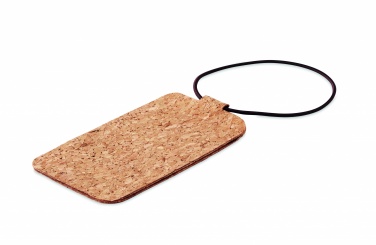 Logo trade promotional giveaways image of: Cork luggage tag