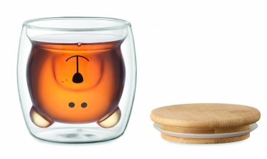 Logotrade promotional product image of: Double wall borosilicate mug