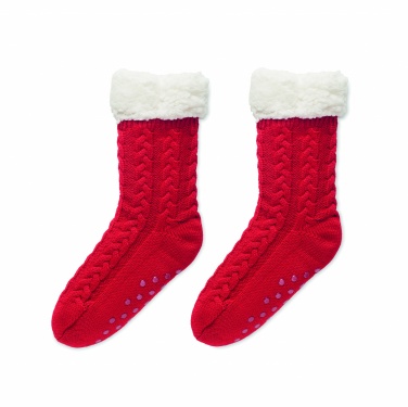 Logo trade promotional gift photo of: Pair of slipper sock M