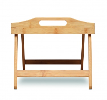 Logo trade promotional gifts image of: Foldable bamboo tray