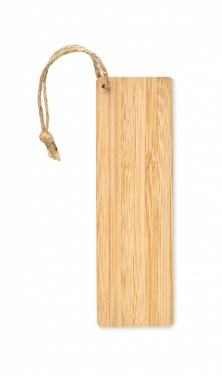 Logotrade promotional item image of: Bamboo bookmark