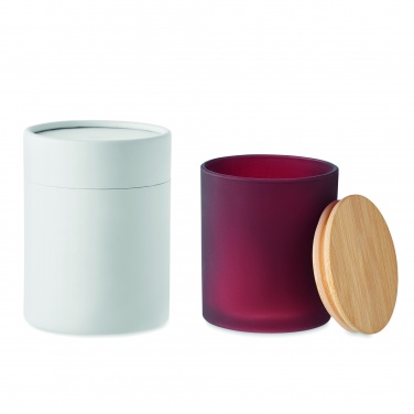 Logo trade promotional item photo of: Plant based wax candle 280 gr