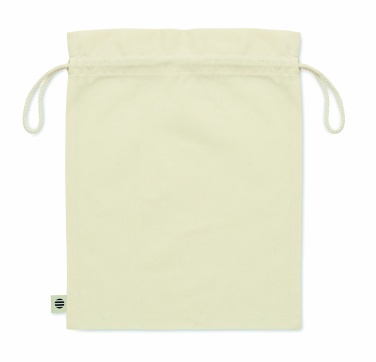 Logo trade business gift photo of: Medium organic cotton gift bag