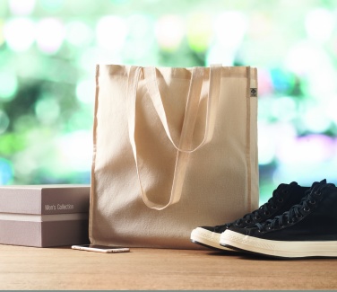 Logotrade promotional gift image of: Organic cotton shopping bag