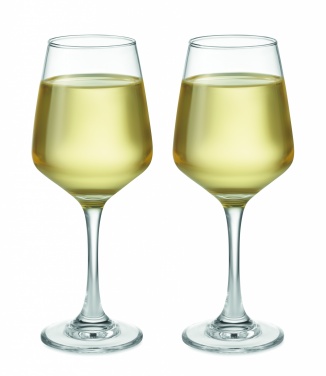 Logotrade promotional gift picture of: Set of 2 wine glasses
