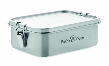 Logo trade promotional giveaway photo of: Stainless steel lunch box