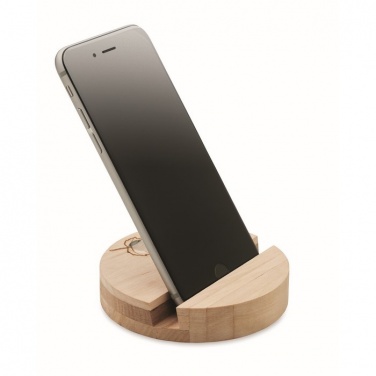 Logotrade promotional merchandise photo of: Birch Wood phone stand