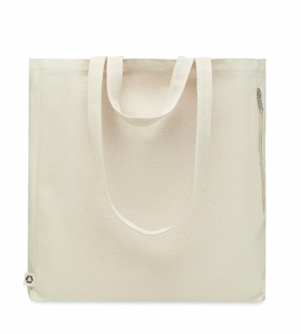 Logo trade promotional items image of: Recycled cotton shopping bag