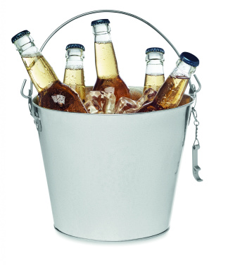 Logotrade promotional product picture of: Metal beer bucket 4L