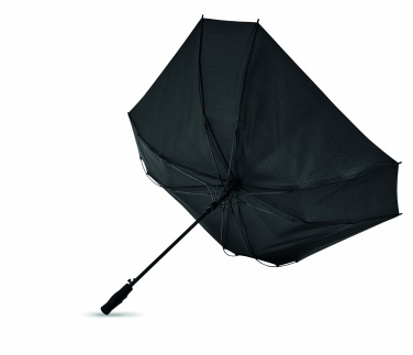 Logo trade promotional giveaways image of: Windproof square umbrella