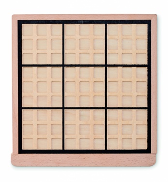 Logotrade business gifts photo of: Wooden sudoku board game