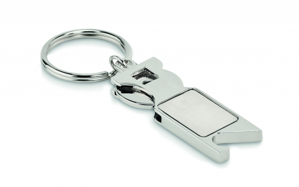 Logotrade business gift image of: Euro Token key ring Porvoo