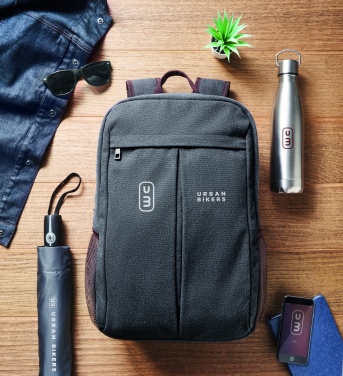 Logo trade corporate gift photo of: Laptop backpack in canvas