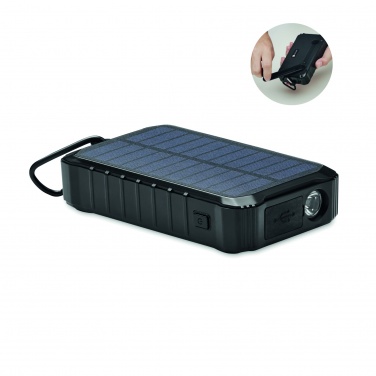 Logotrade promotional gift image of: 8000 mAh solar dynamo charger