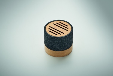 Logotrade promotional giveaway picture of: Bamboo RPET wireless speaker