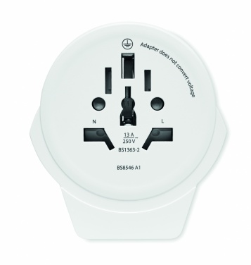 Logo trade promotional item photo of: Skross World to Europe USB 12W