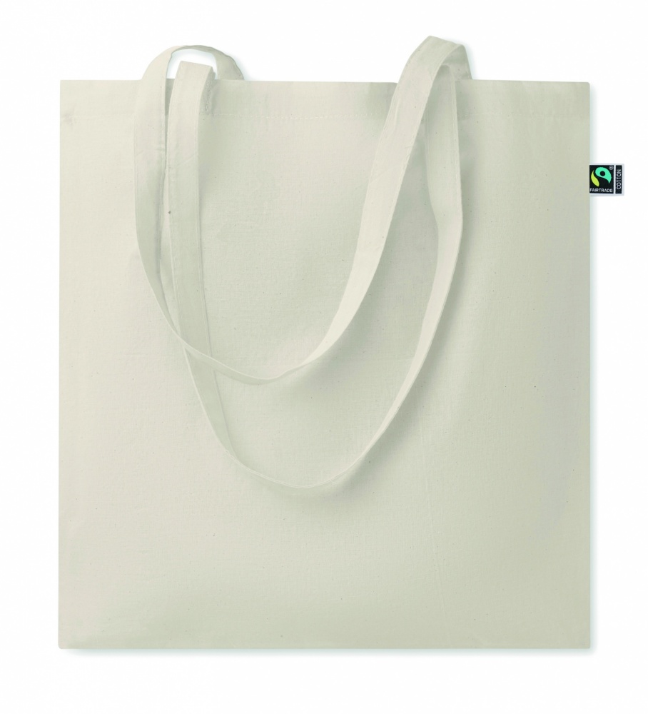 Logo trade promotional giveaways image of: Shopping bag Fairtrade