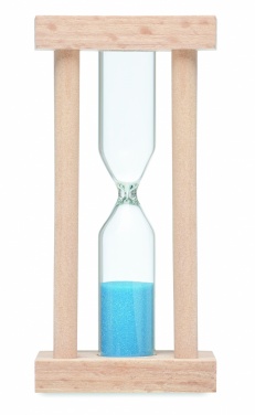 Logotrade business gift image of: Wooden sand timer 3 minutes