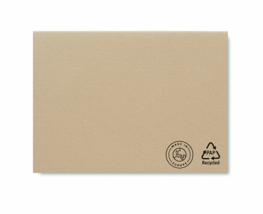Logotrade promotional gift picture of: Recycled paper memo set