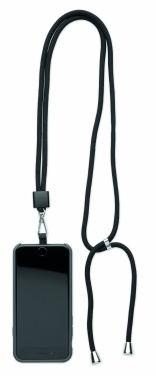 Logotrade promotional gift image of: RPET Phone holder lanyard