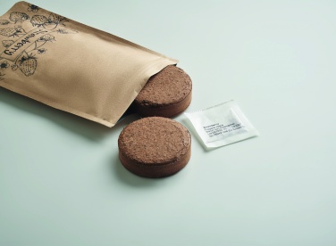 Logo trade corporate gifts image of: Strawberry growing kit