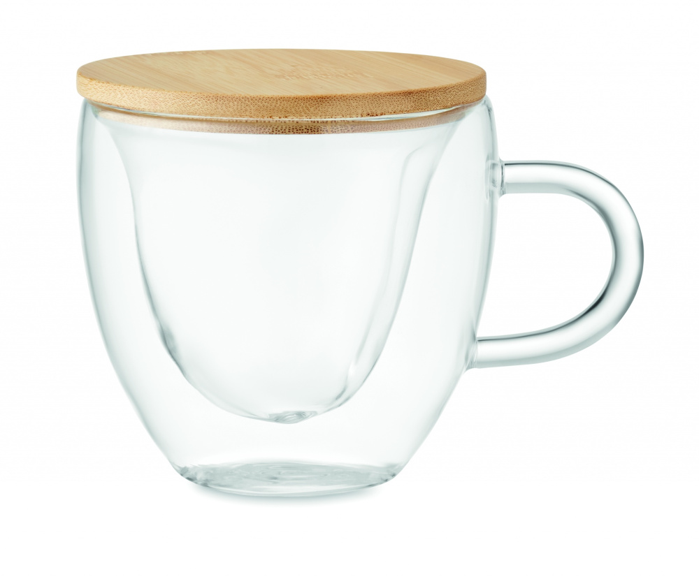 Logotrade business gift image of: Double wall borosilicate glass