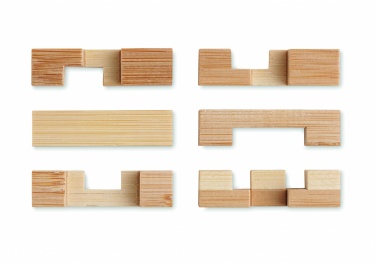 Logo trade advertising products picture of: Bamboo brain teaser puzzle