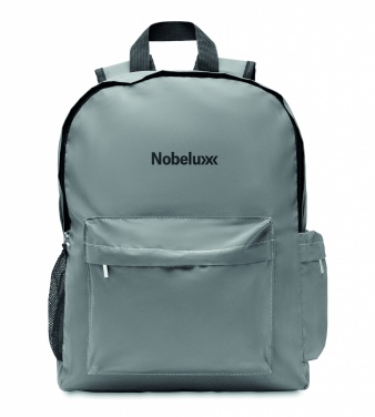 Logo trade promotional gifts picture of: High reflective backpack 190T