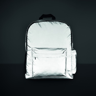 Logo trade business gift photo of: High reflective backpack 190T