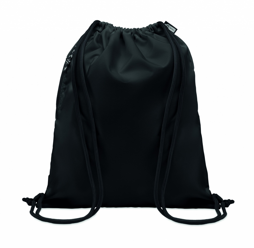 Logotrade corporate gifts photo of: Large drawstring bag 300D RPET