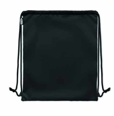 Logotrade promotional item picture of: Large drawstring bag 300D RPET