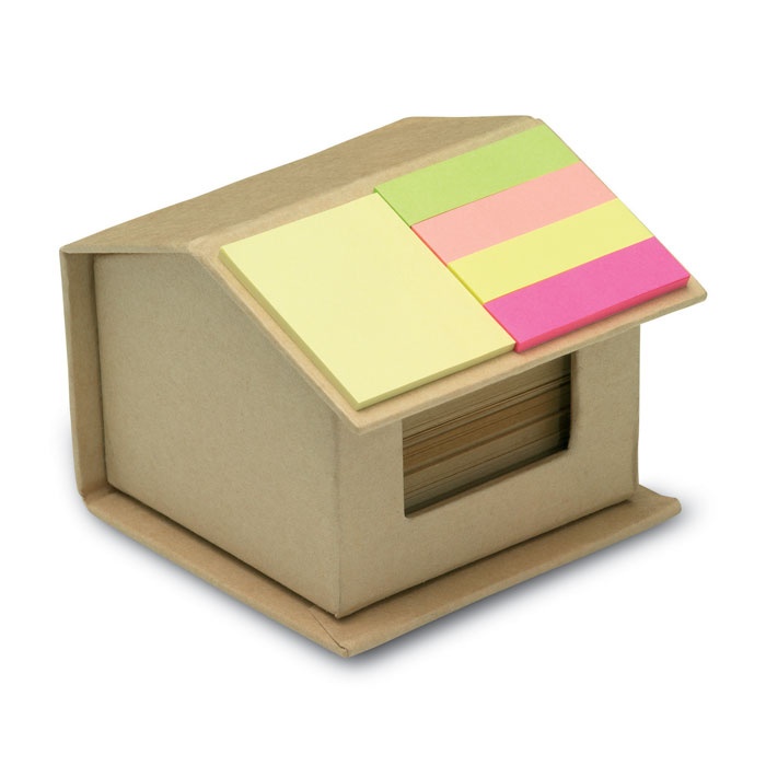 Logotrade promotional merchandise image of: Memo/sticky notes pad recycled